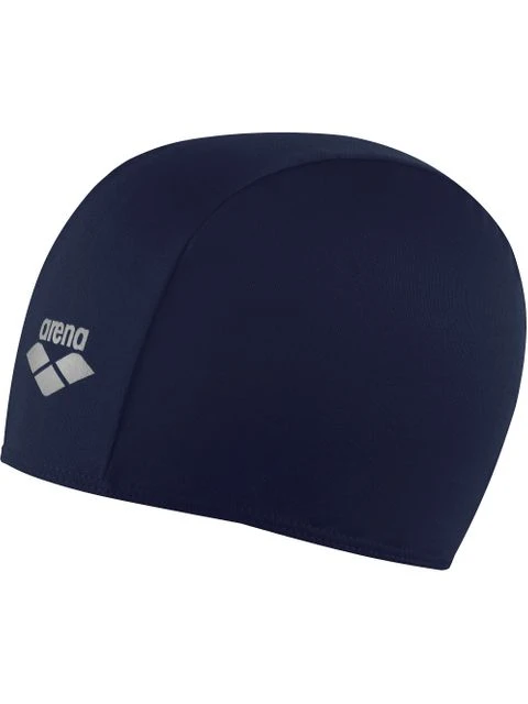 Arena Polyester Junior Swim Cap - Navy 1 Arena Polyester Junior Swim Cap - Navy