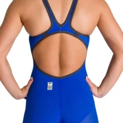 Arena Powerskin Carbon Air 2 Kneelength - Blue, Grey & Yellow -Swimmer Store arena powerskin carbon air 2 kneelength blue grey yellow 001128 853 13