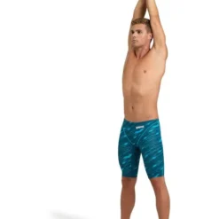 Arena Powerskin ST NEXT Jammers - Clean Sea Blue -Swimmer Store arena powerskin st next jammers clean sea blue 006351 101 10