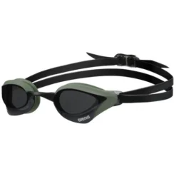 Arena Cobra Core Swipe Goggles - Smoke/Army/Black