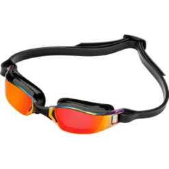 Aqua Sphere XCEED Goggles - Red Titanium Mirror/Black/Black