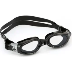 Aqua Sphere Kaiman Compact Goggles - Clear/Black 6 Aqua Sphere Kaiman Compact Goggles - Clear/Black -Swimmer Store black 192740 6