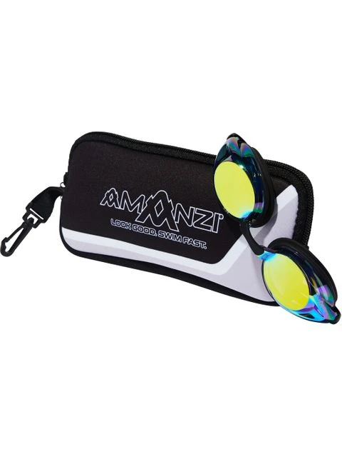 AMANZI Axion Goggles - Graphite Mirror/Black 2 AMANZI Axion Goggles - Graphite Mirror/Black - Image 2