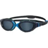 Zoggs Predator Flex Goggles Small Fit - Smoke Tint/Grey/Blue