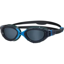 Zoggs Predator Flex Goggles Small Fit - Smoke Tint/Grey/Blue