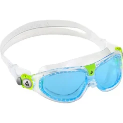 Aqua Sphere Seal Kid 2.0 Swim Mask - Blue Tinted/Clear -Swimmer Store clear 0193420 2