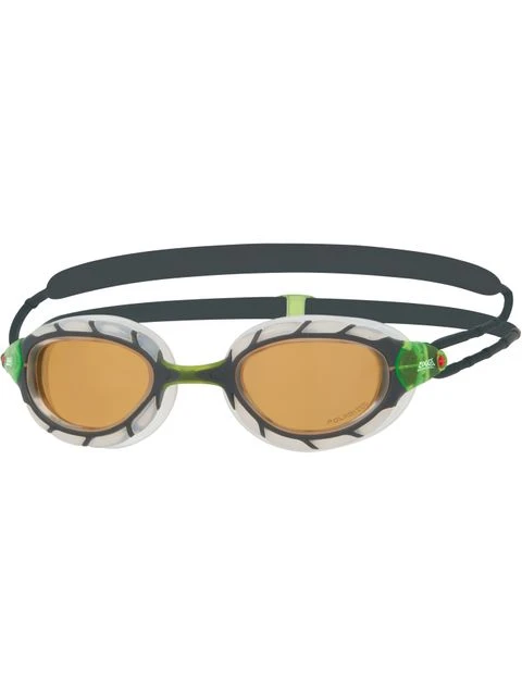 Zoggs Predator Polarized Ultra Goggles - Copper/Metallic Grey/Clear 1 Zoggs Predator Polarized Ultra Goggles - Copper/Metallic Grey/Clear