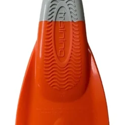 DMC Fins Original Fins - Orange & Grey -Swimmer Store dmc fins original fins orange grey dmco og 3