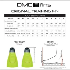 DMC Fins Original Fins - Orange & Grey -Swimmer Store dmc fins original fins orange grey dmco og 5