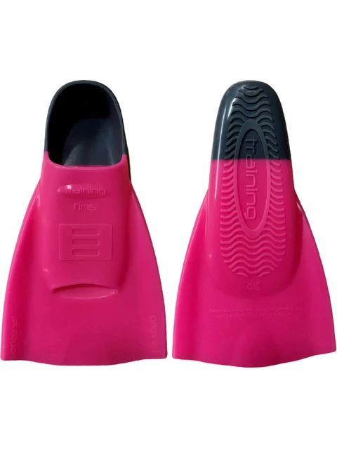 DMC Fins Original Fins - Pink & Charcoal 1 DMC Fins Original Fins - Pink & Charcoal