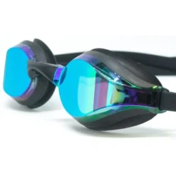 Engine Bullet Goggles - Gold Mirror/Black -Swimmer Store engine bullet mirrored goggles gold black 127201 2