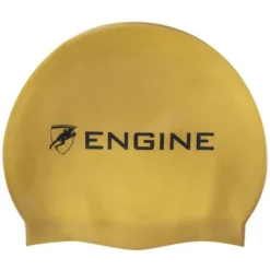 Engine Solid Swim Cap - Gold