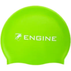Engine Solid Swim Cap - Green