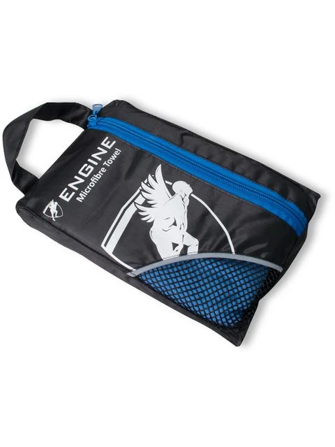 Engine Swim & Gym Micro Towel - Blue 2 Engine Swim & Gym Micro Towel - Blue - Image 2