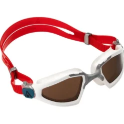 Aqua Sphere Kayenne Pro Goggles - Brown Polarised/White/Grey -Swimmer Store grey 192110 2