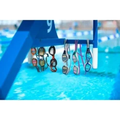 Aqua Sphere Fastlane Goggles - Silver Titanium Mirror/White/Grey -Swimmer Store grey 193040 6