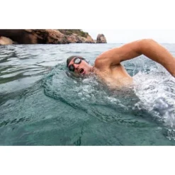 Zoggs Predator Titanium Goggles Small Fit - Mirrored Smoke/Red/Grey -Swimmer Store grey 461065 rdgymsms 3