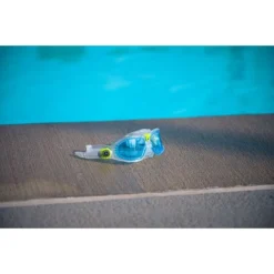 Aqua Sphere Vista Junior Swim Mask - Tinted/Clear/Lime -Swimmer Store lime 193310