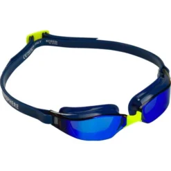 Aqua Sphere Xceed Goggles - Titanium Blue Mirror/Navy -Swimmer Store navy 193630 2