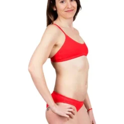 Odeclas Sports Bikini Bottoms - Red 6 Odeclas Sports Bikini Bottoms - Red -Swimmer Store odeclas sports bikini bottoms red bk 1013 br 2