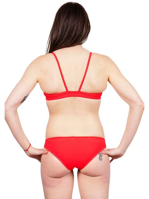 Odeclas Sports Bikini Top - Red 4 Odeclas Sports Bikini Top - Red - Image 4