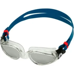Aqua Sphere Kaiman Goggles - Silver Titanium Mirror/Clear/Petrol