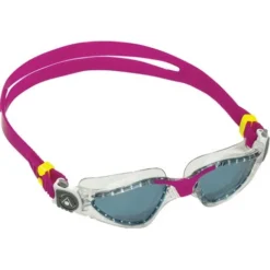Aqua Sphere Kayenne Compact Goggles - Smoke/Clear/Raspberry -Swimmer Store raspberry 197130 2