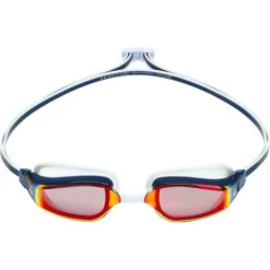 Aqua Sphere Fastlane Googles - Titanium Red Mirror / Navy / Red -Swimmer Store red 191820 3