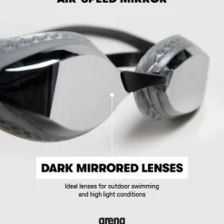 Arena Airspeed Goggles - Silver Mirror/Silver -Swimmer Store silver 003151 101 13