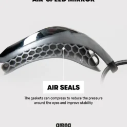 Arena Airspeed Goggles - Silver Mirror/Silver -Swimmer Store silver 003151 101 15