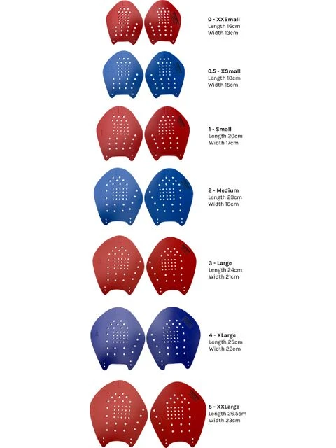 Strokemakers Hand Paddles - Size 4 XL Navy 4 Strokemakers Hand Paddles - Size 4 XL Navy - Image 4