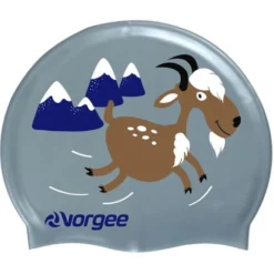 Vorgee Junior Character Swim Cap - Mountain Goat