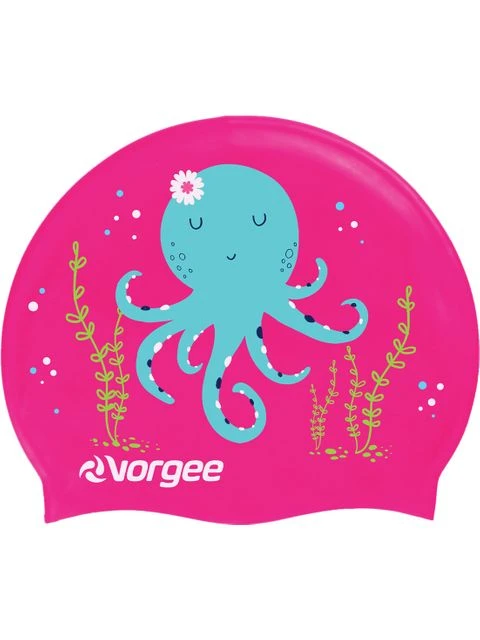 Vorgee Junior Character Swim Cap - Octopus 1 Vorgee Junior Character Swim Cap - Octopus