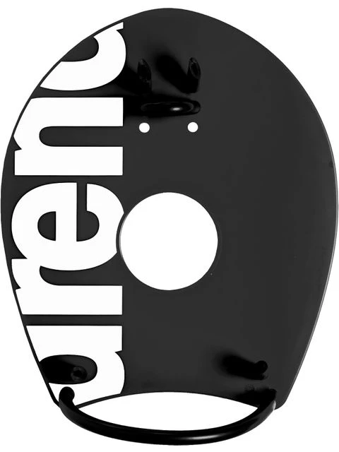 Arena Elite 2 Hand Paddles - Black/White 2 Arena Elite 2 Hand Paddles - Black/White - Image 2