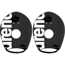 Arena Elite 2 Hand Paddles - Black/White