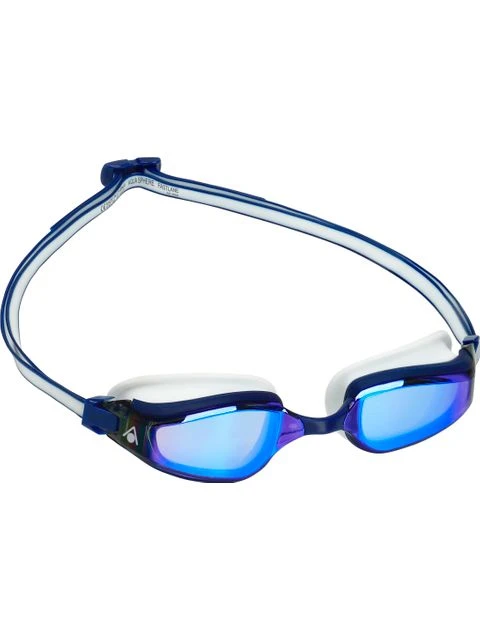 Aqua Sphere Fastlane Goggles - Titanium Blue Mirror / Blue / White 4 Aqua Sphere Fastlane Goggles - Titanium Blue Mirror / Blue / White - Image 4