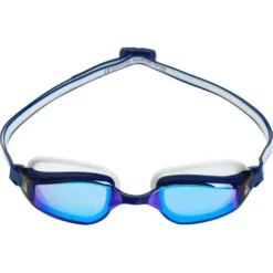 Aqua Sphere Fastlane Goggles - Titanium Blue Mirror / Blue / White 11 Aqua Sphere Fastlane Goggles - Titanium Blue Mirror / Blue / White -Swimmer Store white 191790 3
