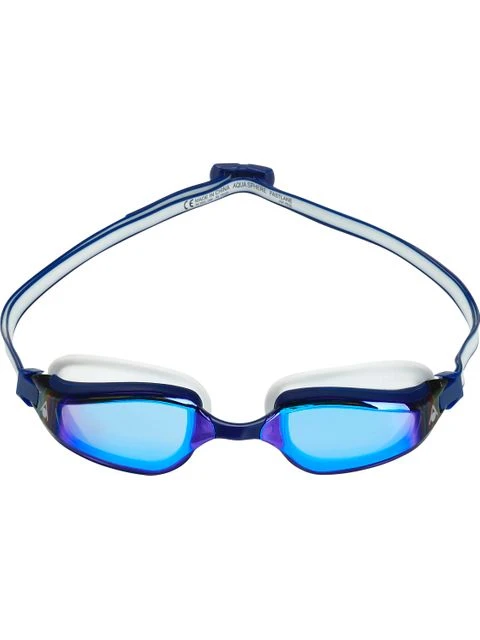 Aqua Sphere Fastlane Goggles - Titanium Blue Mirror / Blue / White 5 Aqua Sphere Fastlane Goggles - Titanium Blue Mirror / Blue / White - Image 5