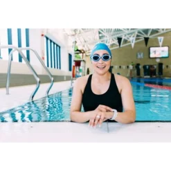 Zoggs Predator Goggles Regular Fit - Tint Smoke/Blue/White -Swimmer Store white 461037 blwhtsmr 3