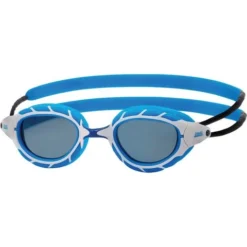 Zoggs Predator Goggles Small Fit - Tint Smoke/Blue/White