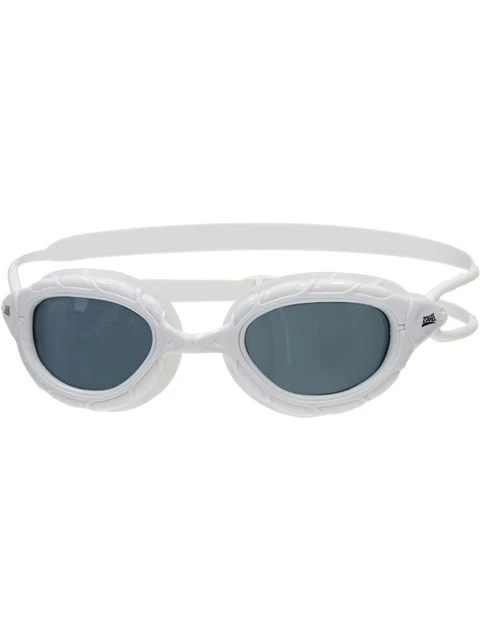 Zoggs Predator Goggles - Smoke/White/White 1 Zoggs Predator Goggles - Smoke/White/White