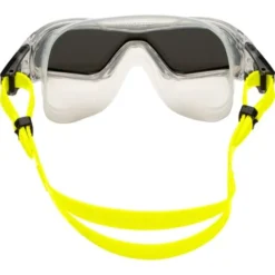Aqua Sphere Vista Pro Swim Mask - Silver Titanium Mirror/Clear/Yellow 7 Aqua Sphere Vista Pro Swim Mask - Silver Titanium Mirror/Clear/Yellow -Swimmer Store yellow 190130 3