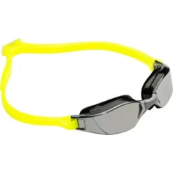 Aqua Sphere Xceed Goggles - Silver Titanium Mirror/Black/Yellow 7 Aqua Sphere Xceed Goggles - Silver Titanium Mirror/Black/Yellow -Swimmer Store yellow 192280 3