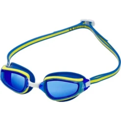 Aqua Sphere Fastlane Goggles - Blue Tint/Blue/Yellow