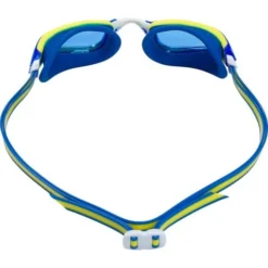 Aqua Sphere Fastlane Goggles - Blue Tint/Blue/Yellow -Swimmer Store yellow 193050 3