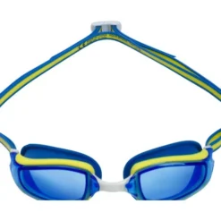 Aqua Sphere Fastlane Goggles - Blue Tint/Blue/Yellow -Swimmer Store yellow 193050 4