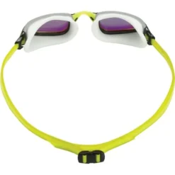 Aqua Sphere Fastlane Goggles - Titanium Yellow Mirror/White/Yellow -Swimmer Store yellow 197580 3