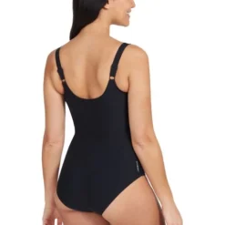 Zoggs Adjustable Scoopback One Piece - Ocean Smoke -Swimmer Store zoggs adjustable scoopback one piece ocean smoke 462318 ocsm 3