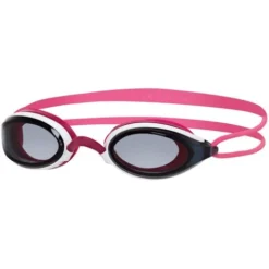 Zoggs Fusion Air Goggles - Smoke/White/Pink