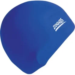 Zoggs Junior Plain Swim Cap - Royal